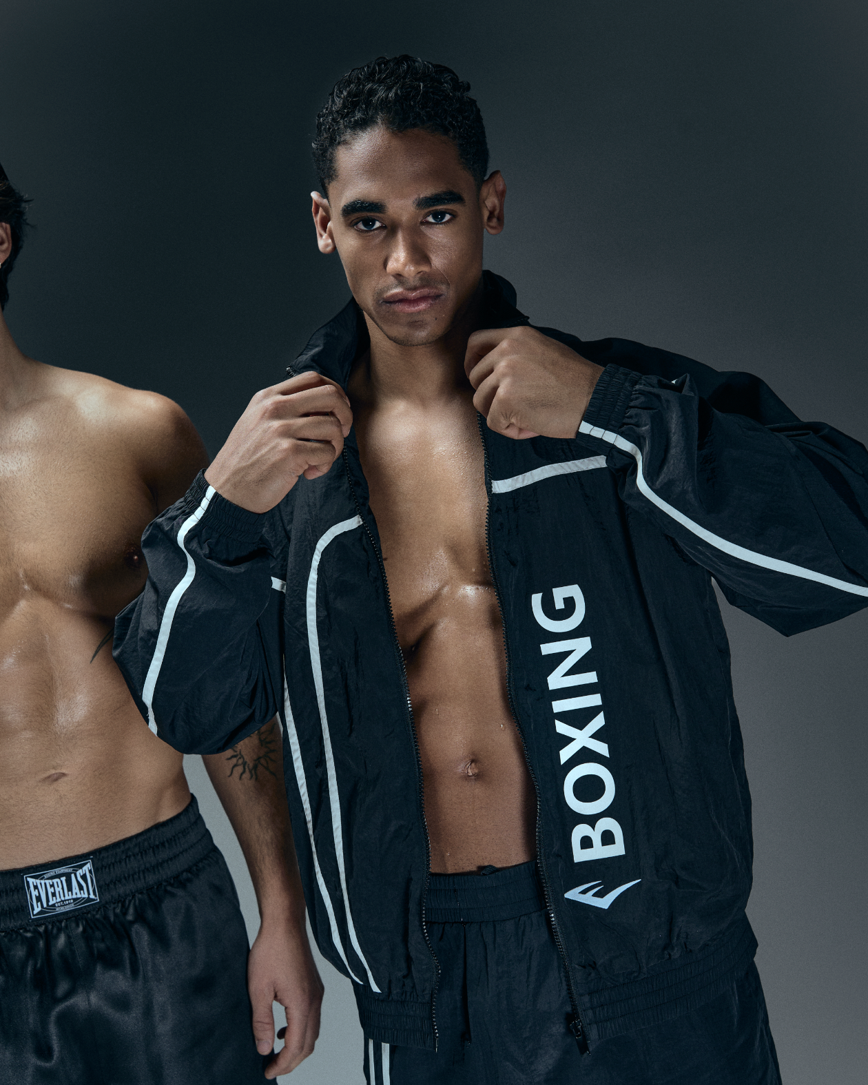 CHAMARRA WARM UP BOXING LINE