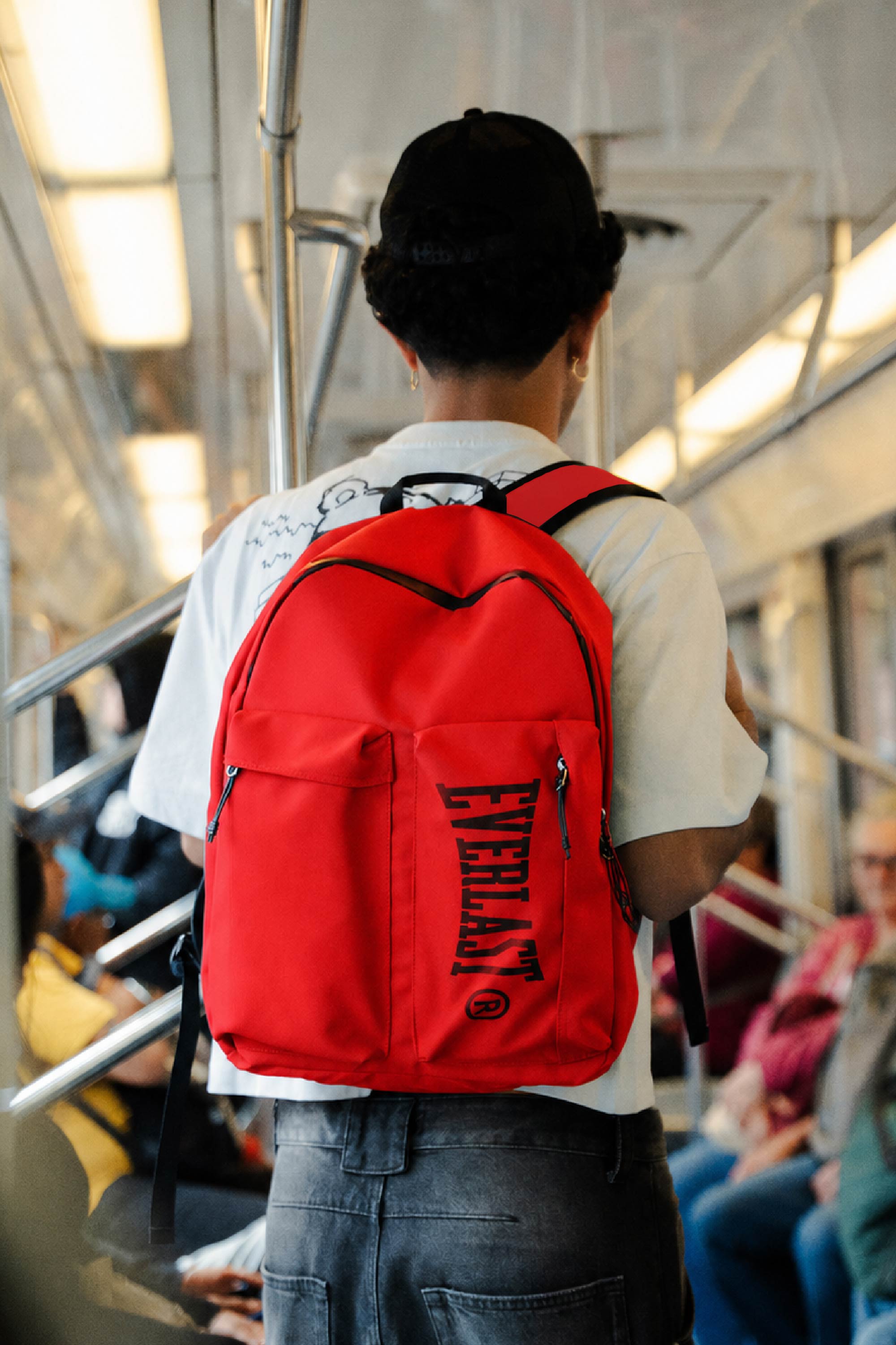 Mochila Retro Rojo