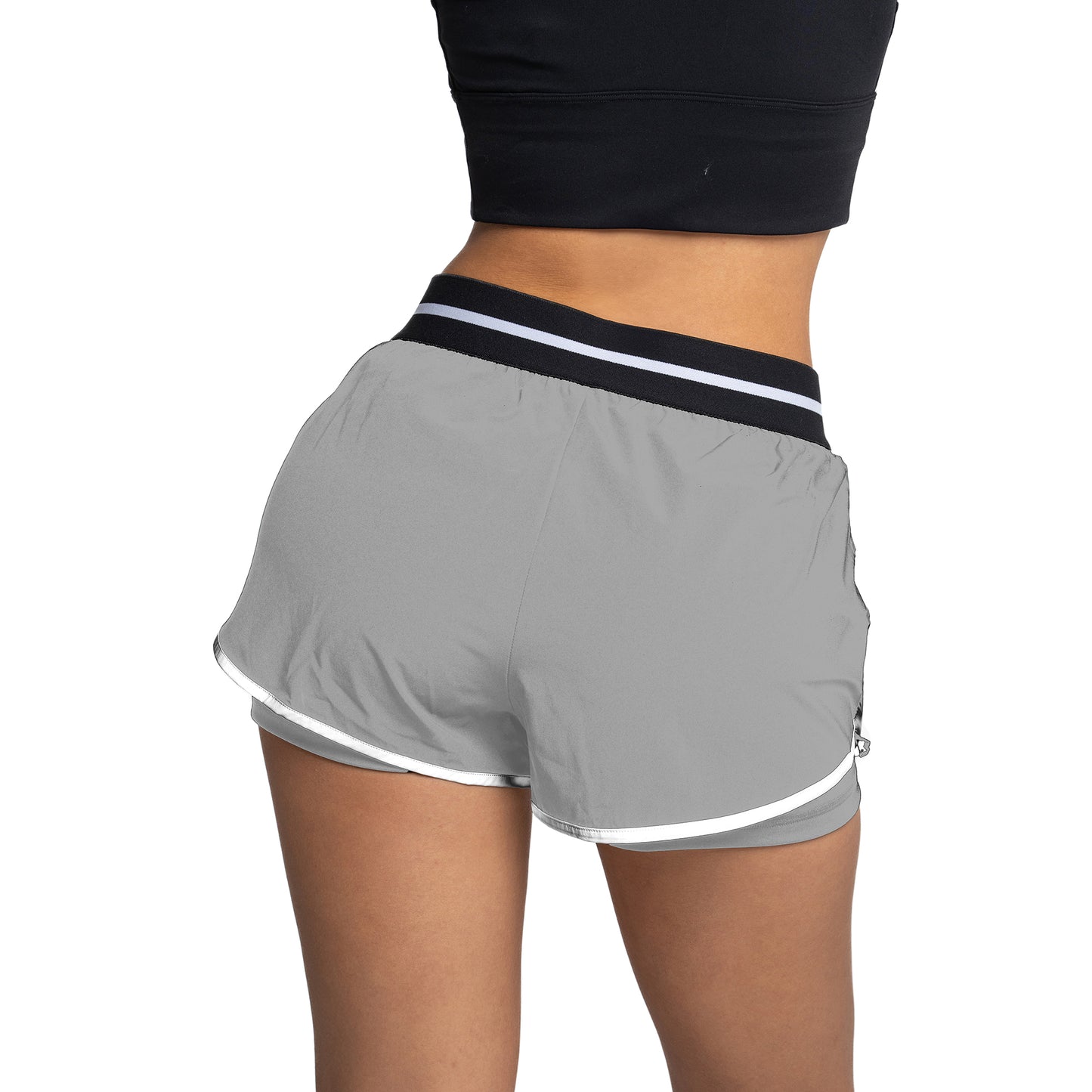 Short Pro Running Gris