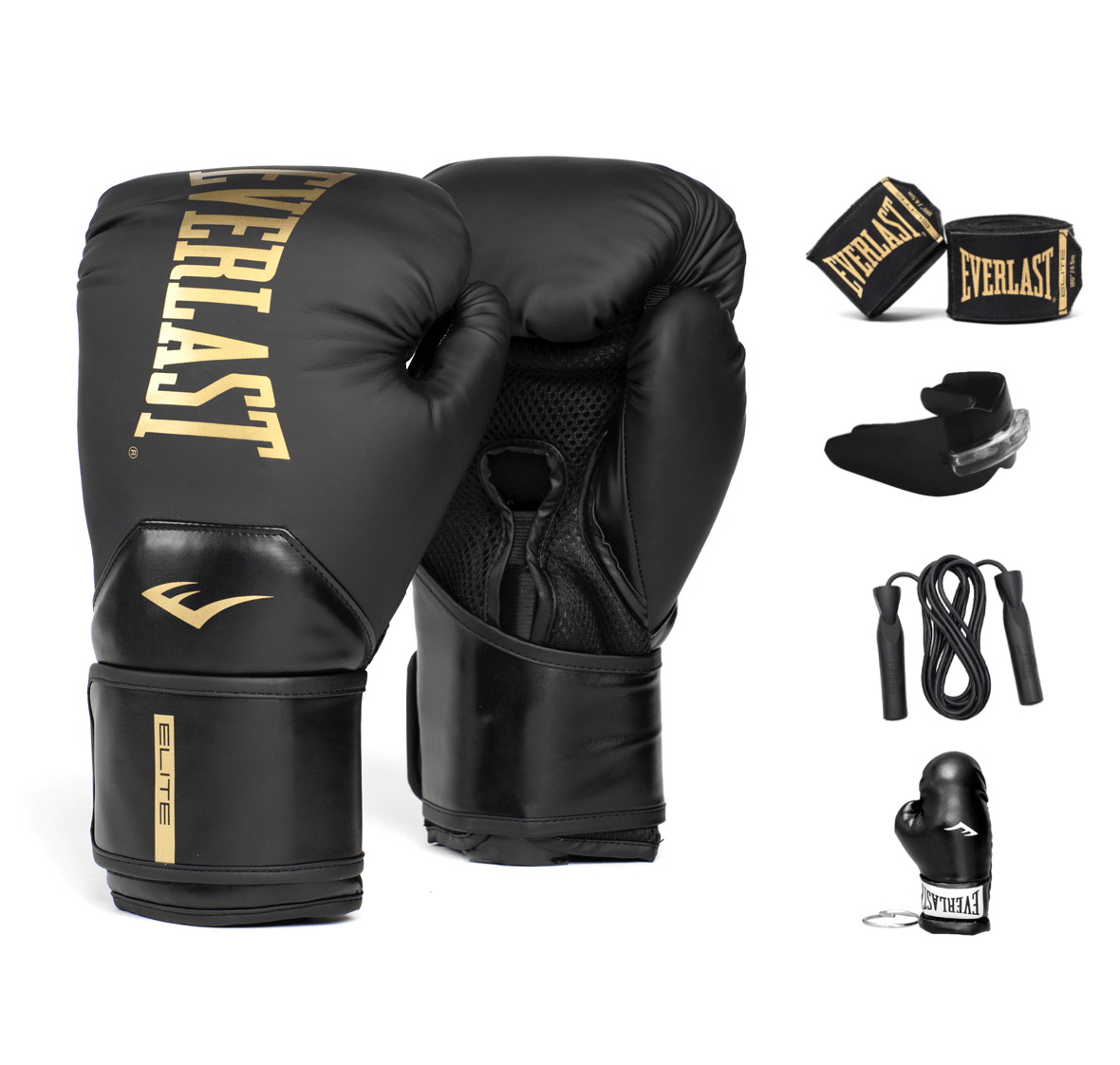 Kit World Champion Negro - Everlast MéxicoKit World Champion Negro