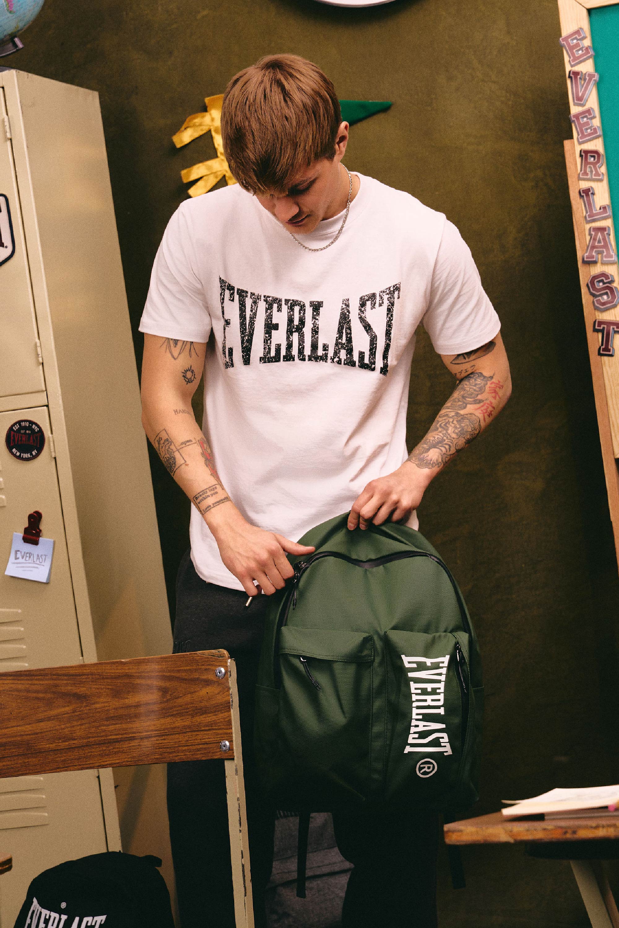 Mochila Retro Verde