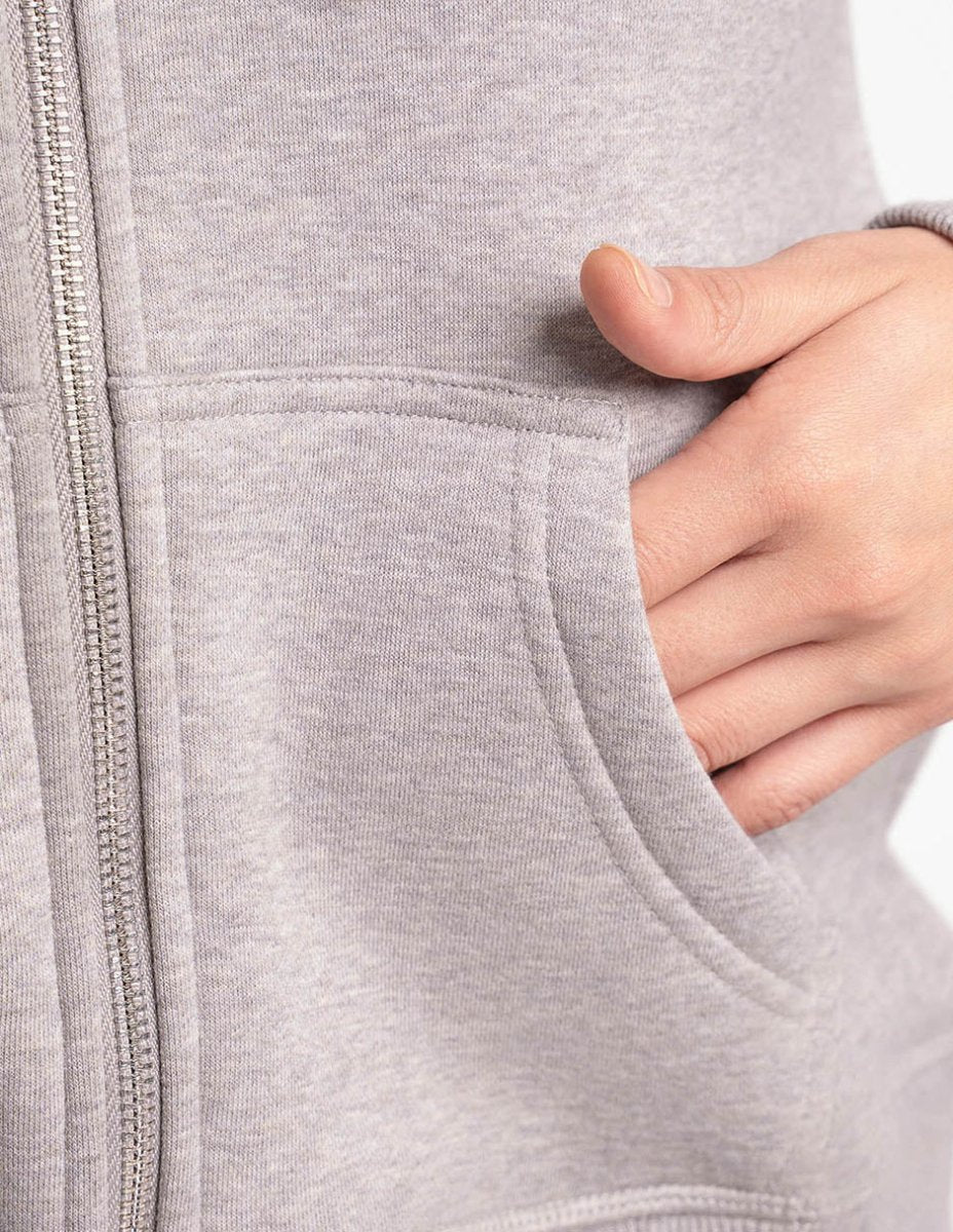 Zip Hoodie Esssentials Winter Silver - Everlast MéxicoZip Hoodie Esssentials Winter Silver