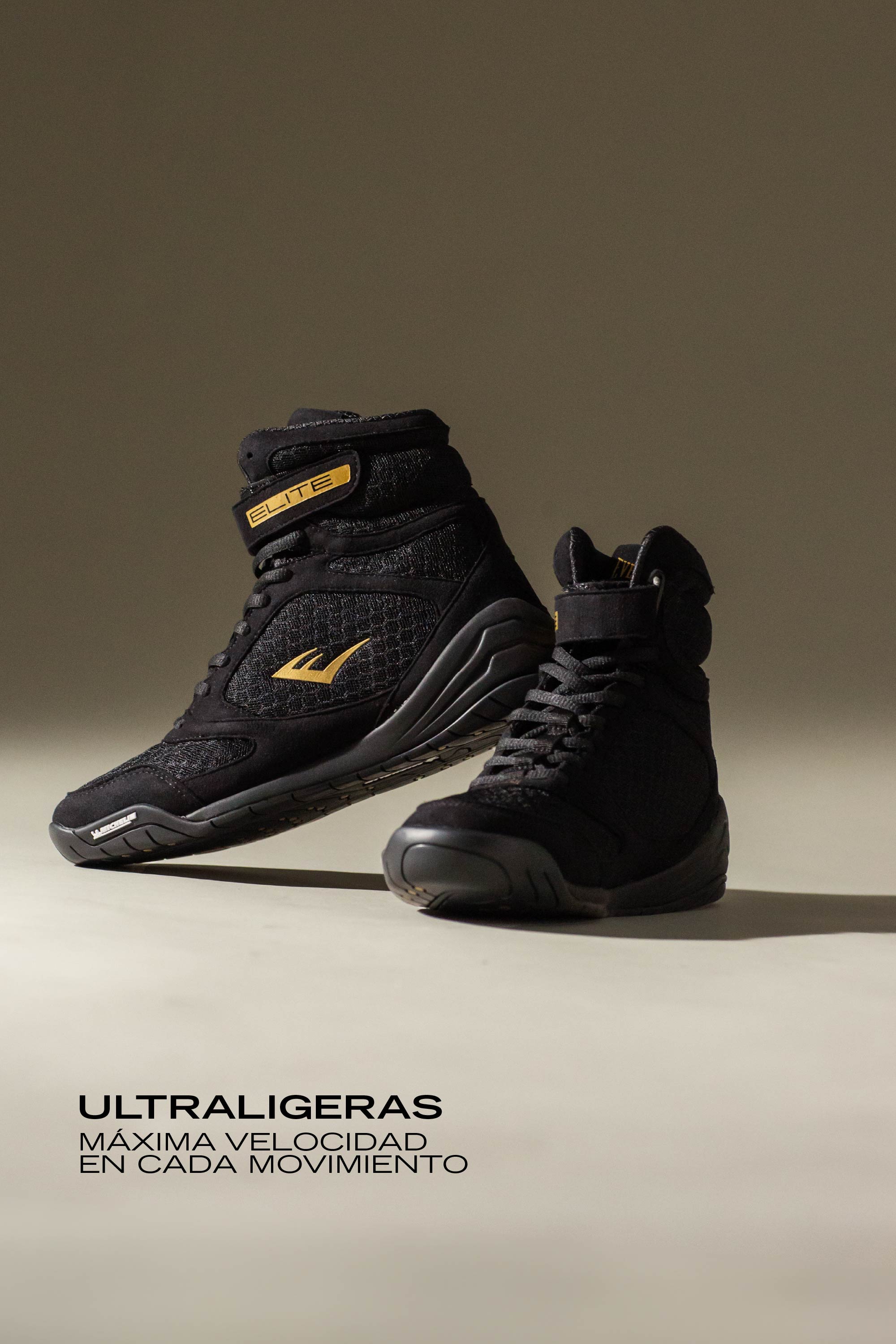 Botas de Boxeo Elite 2 Negras