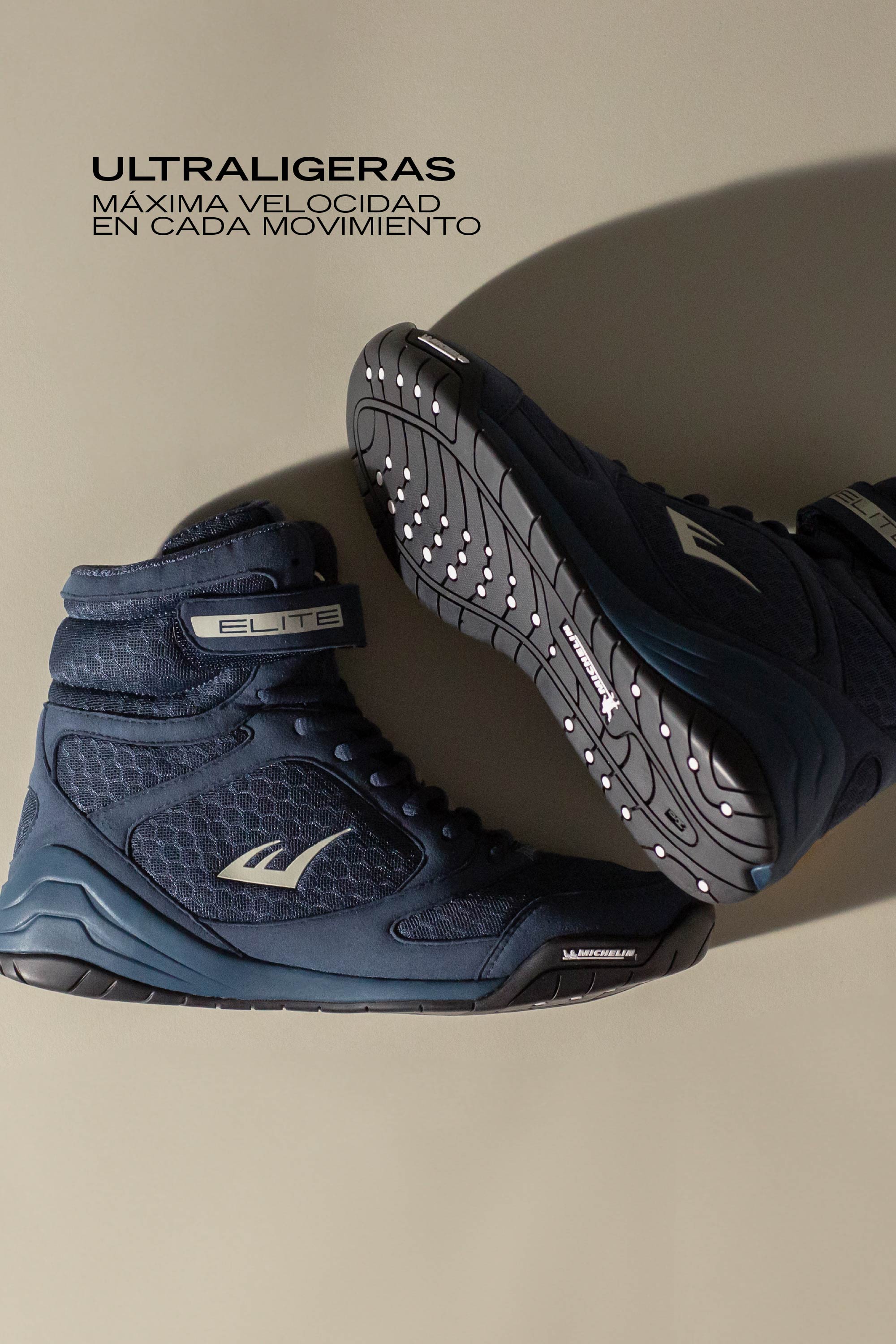 Botas de Boxeo Elite 2 Azules