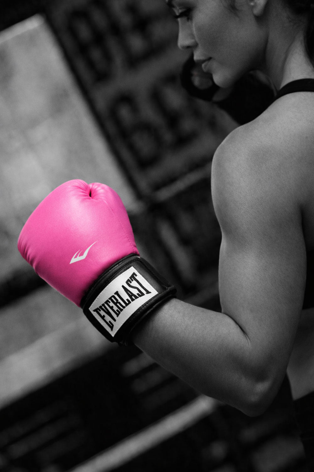 Guantes de Box Prostyle Rosas Everlast