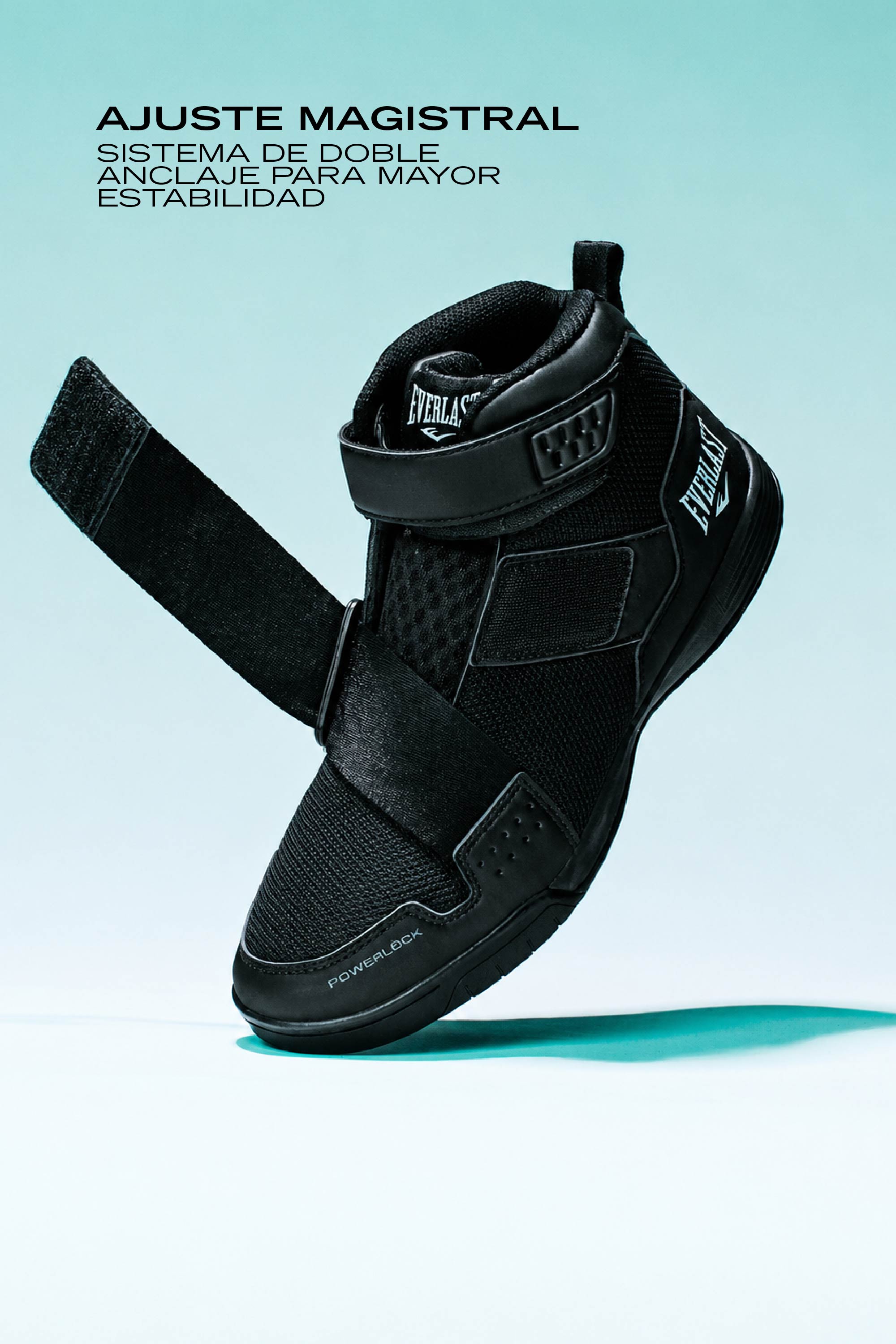 Botas de Boxeo Powerlock X-Trainer Negras