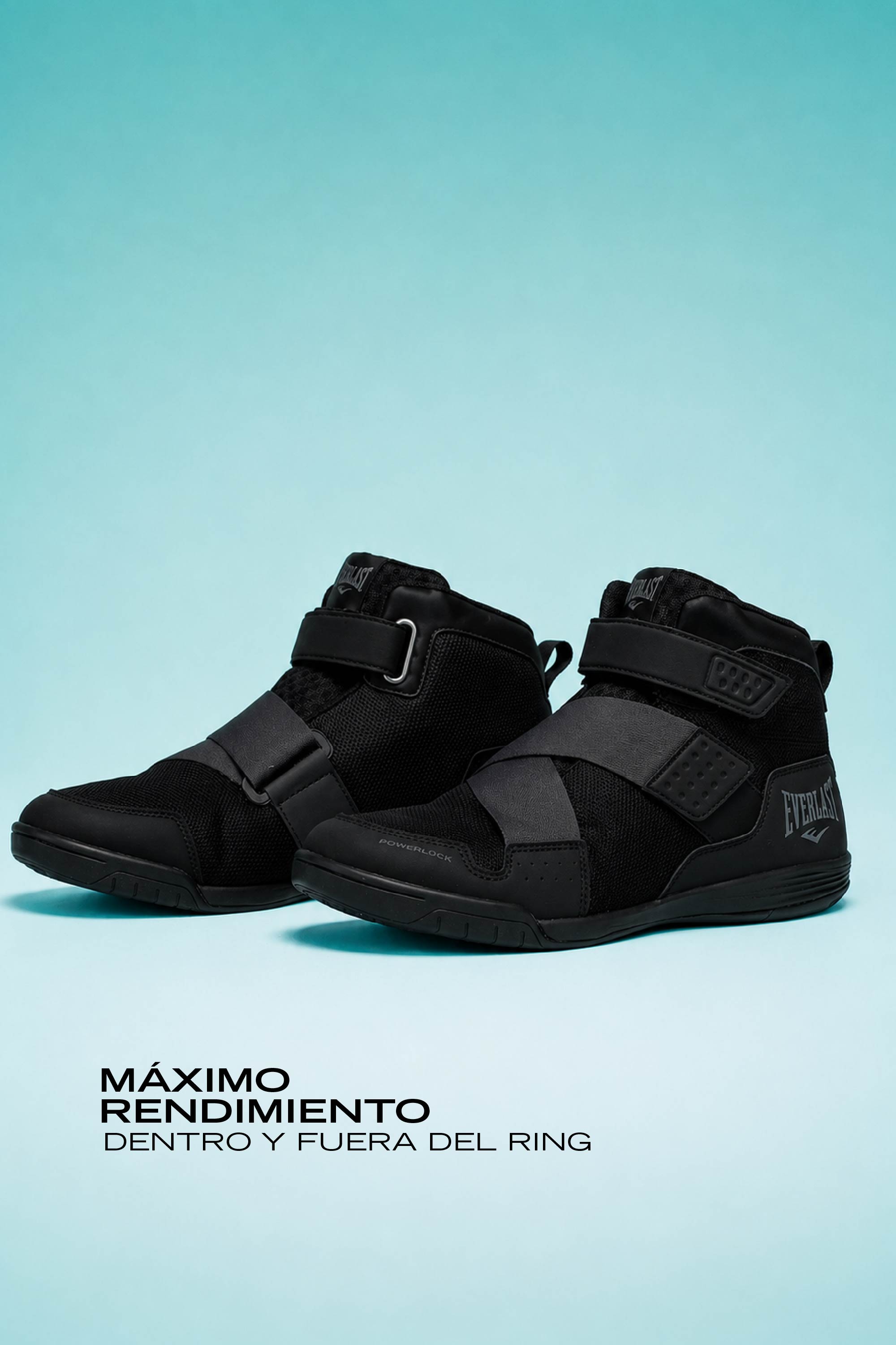 Botas de Boxeo Powerlock X-Trainer Negras