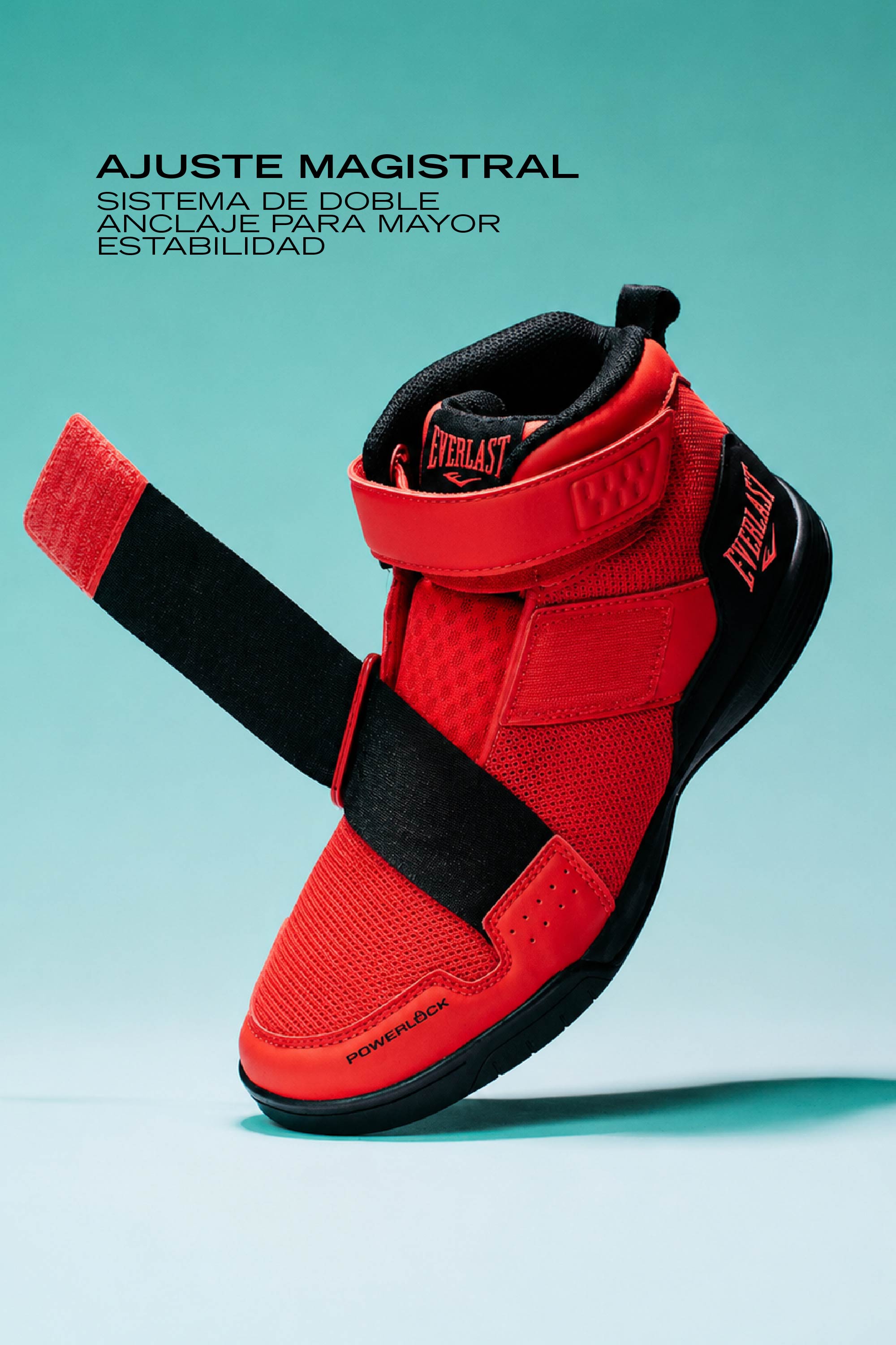 Botas de Boxeo Powerlock X-Trainer Rojas