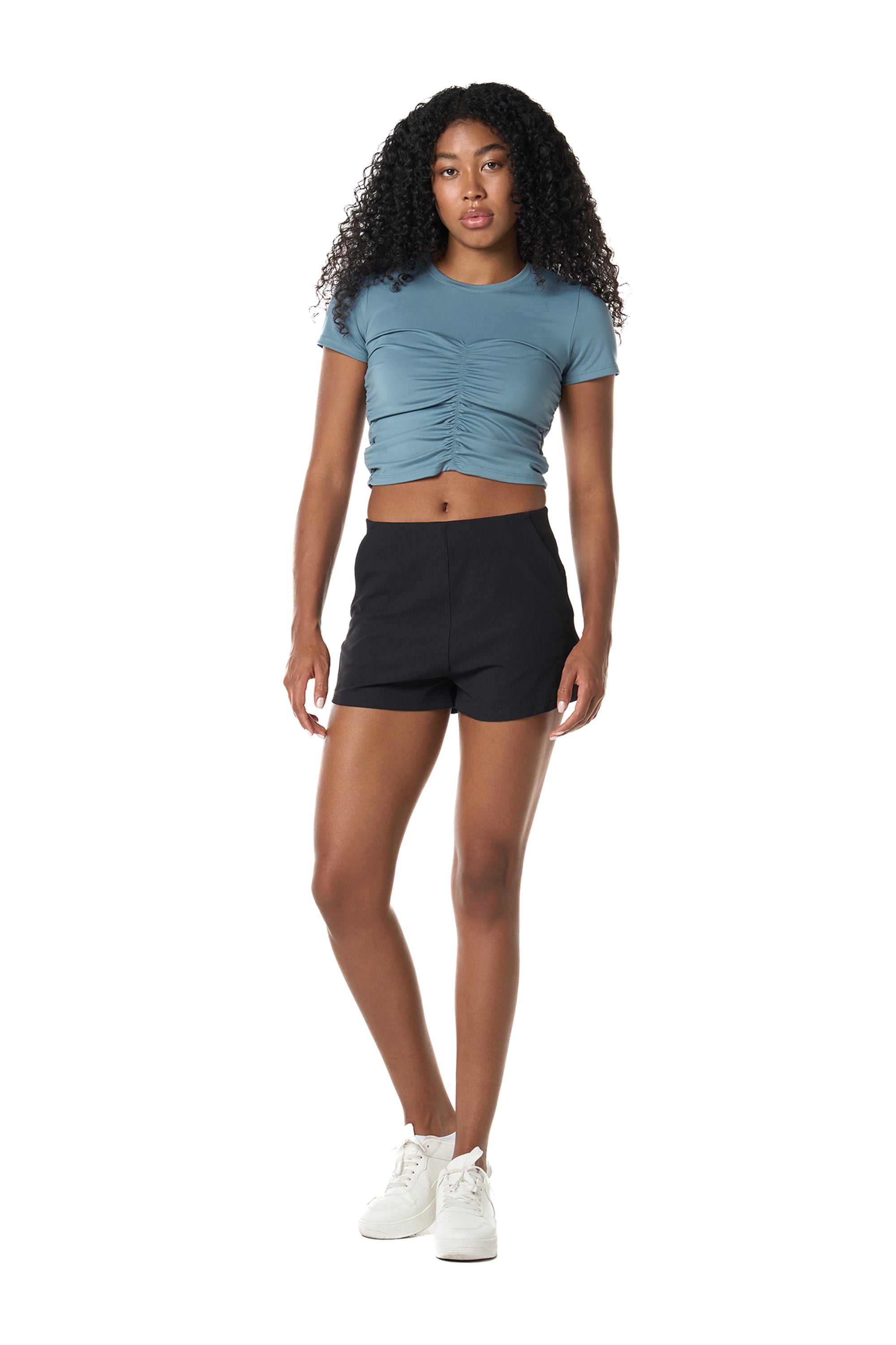 BIKER SHORT FLEX IVORY FITNESS ADVANCED