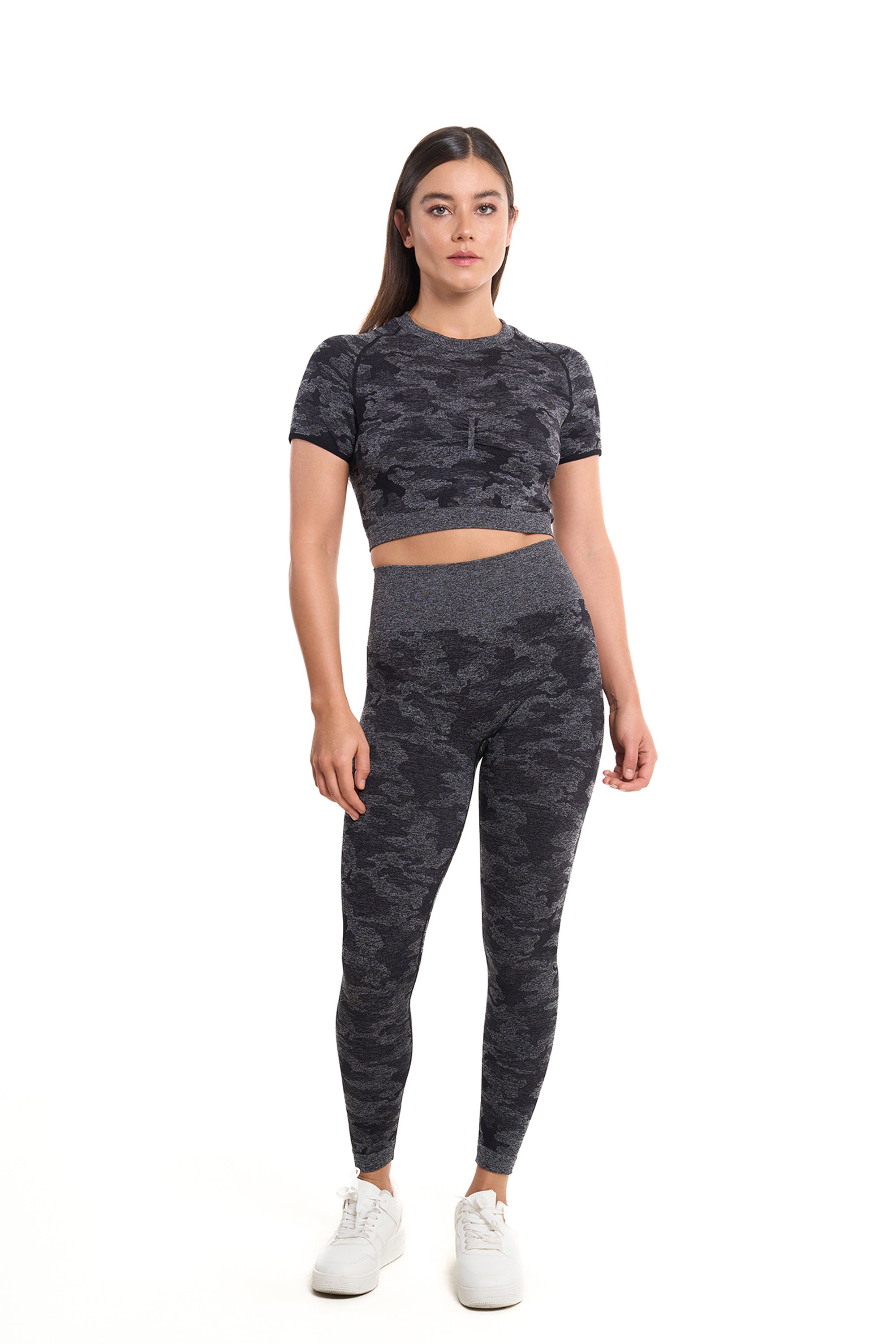 PLAYERA DARK CAMMO FITNESS