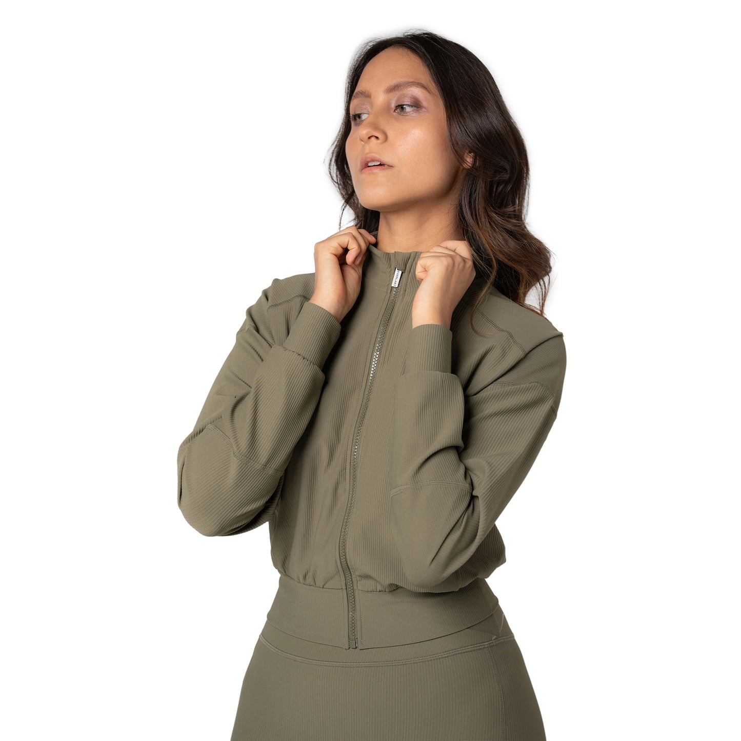 Jacket Harmony Yoga Olivo