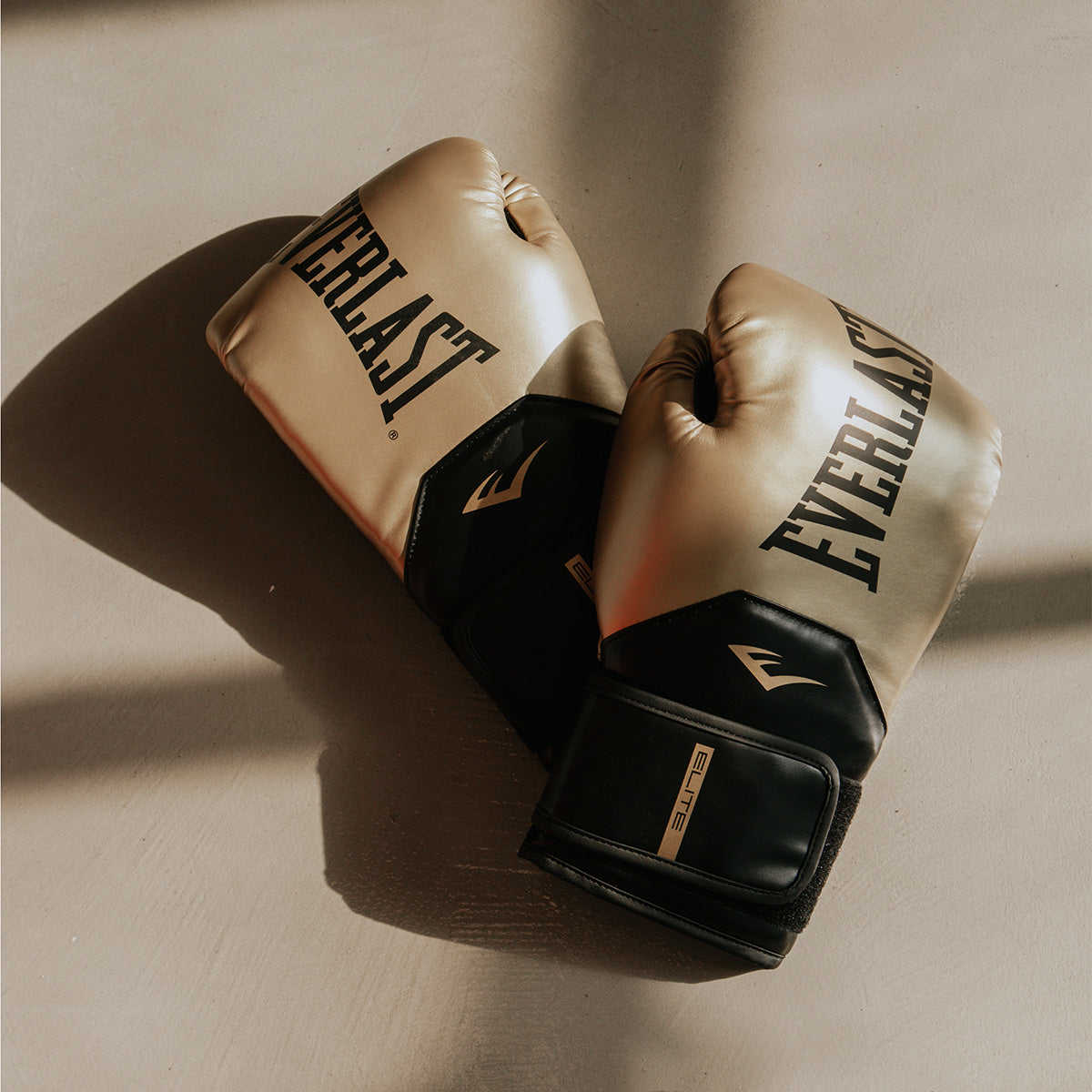 Guantes de Box Elite 2 Dorado Everlast