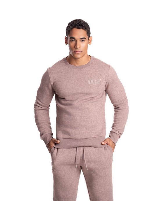 Crew Neck Winter Esssentials Taupe - Everlast MéxicoCrew Neck Winter Esssentials Taupe