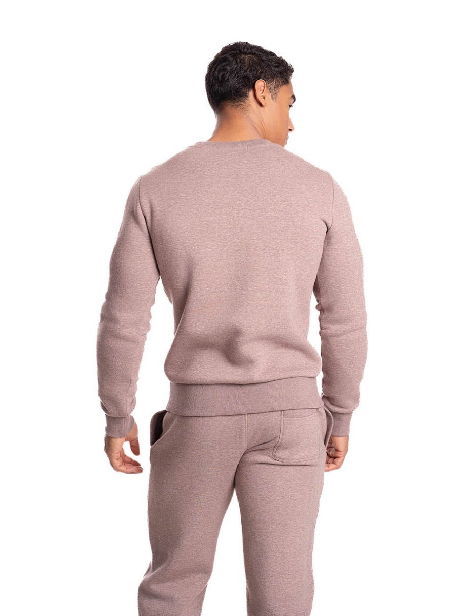 Crew Neck Winter Esssentials Taupe - Everlast MéxicoCrew Neck Winter Esssentials Taupe