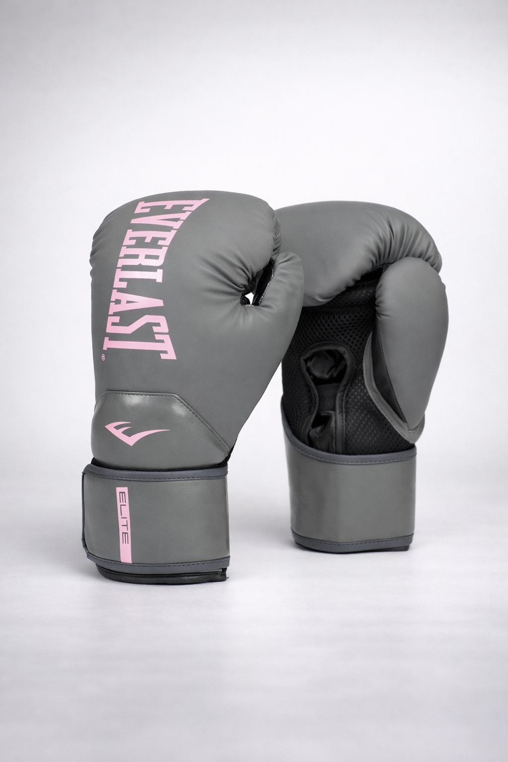 Guantes de Box Elite 2 Gris Rosa Everlast