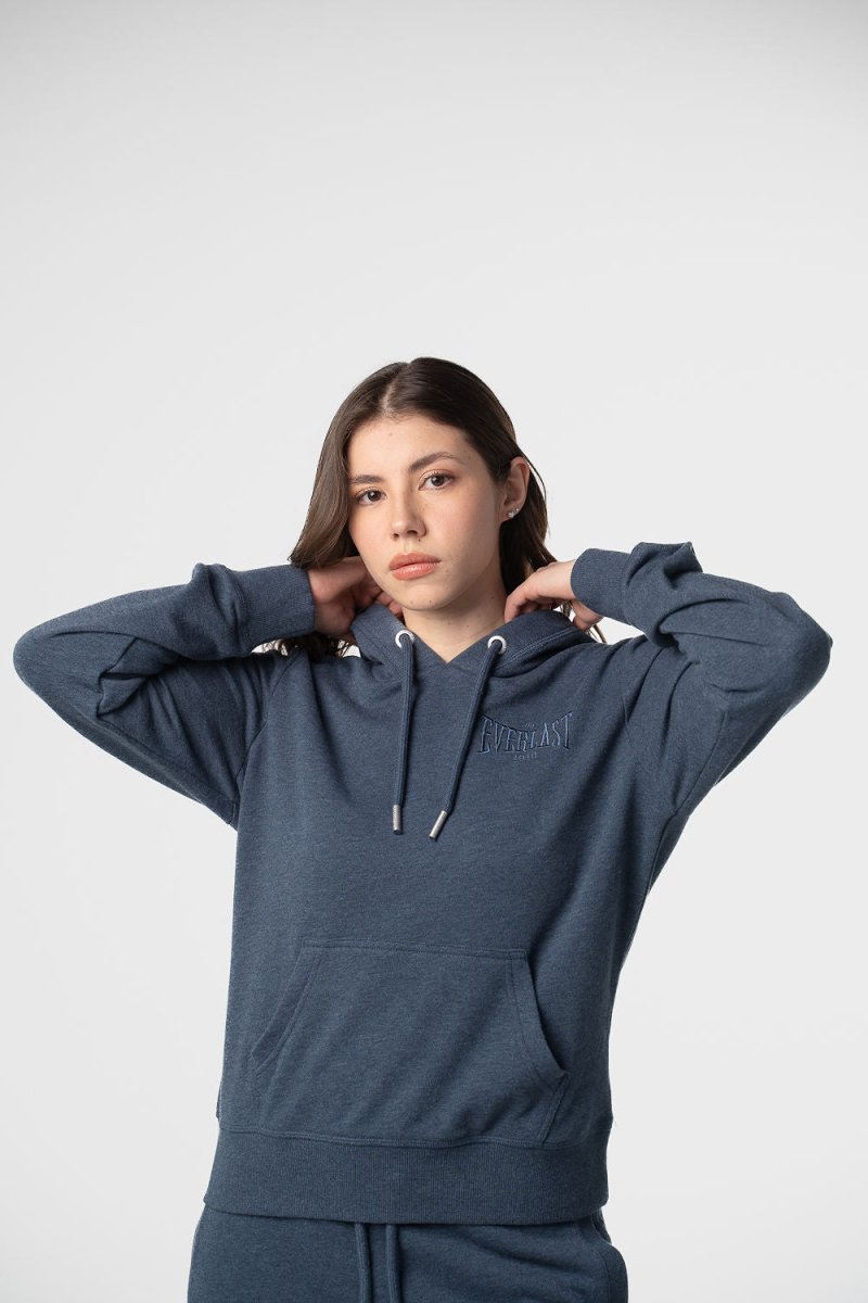 Hoodie Cool Essentials Night Blue - Everlast MéxicoHoodie Cool Essentials Night Blue