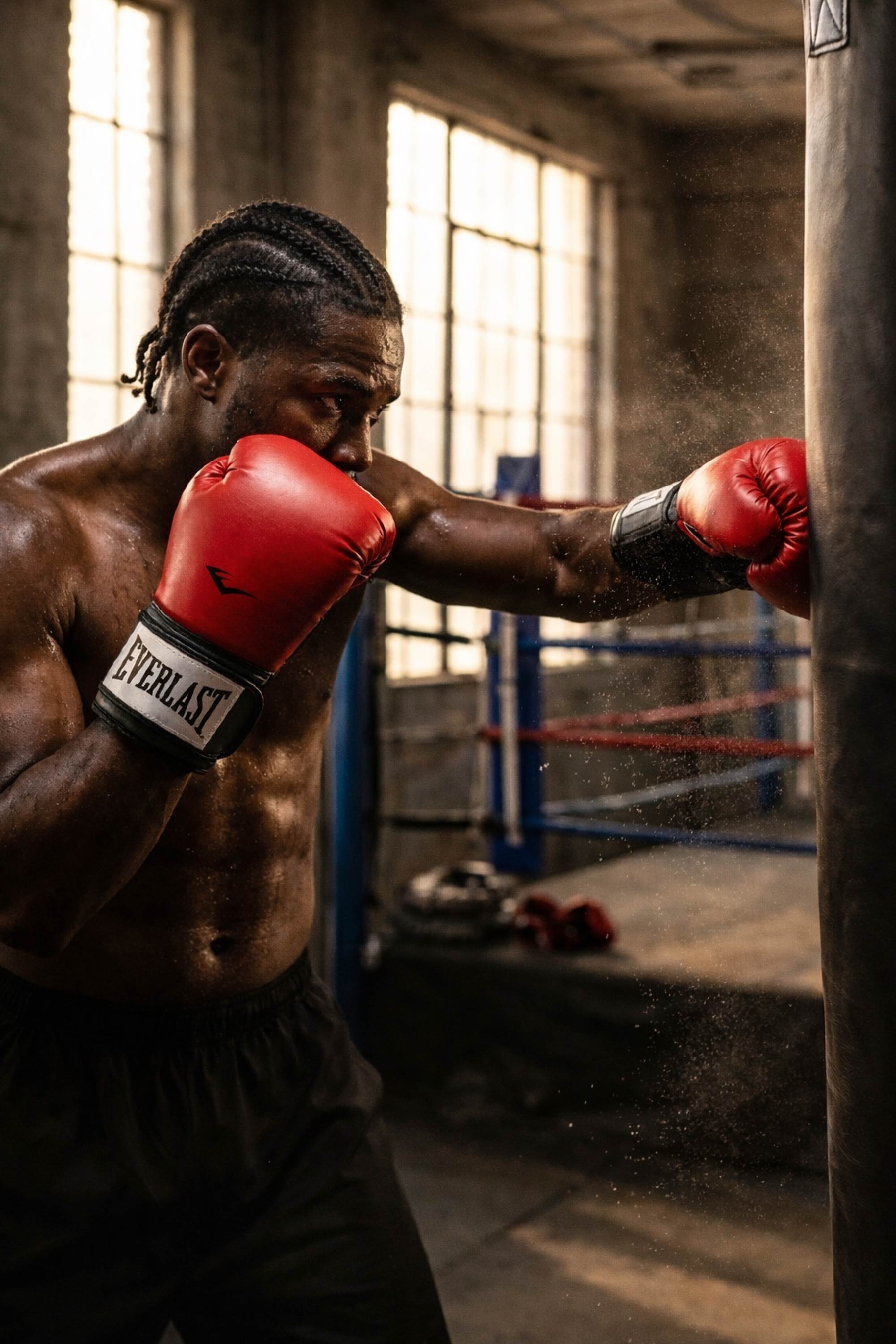 Guantes de Box Prostyle Rojos Everlast
