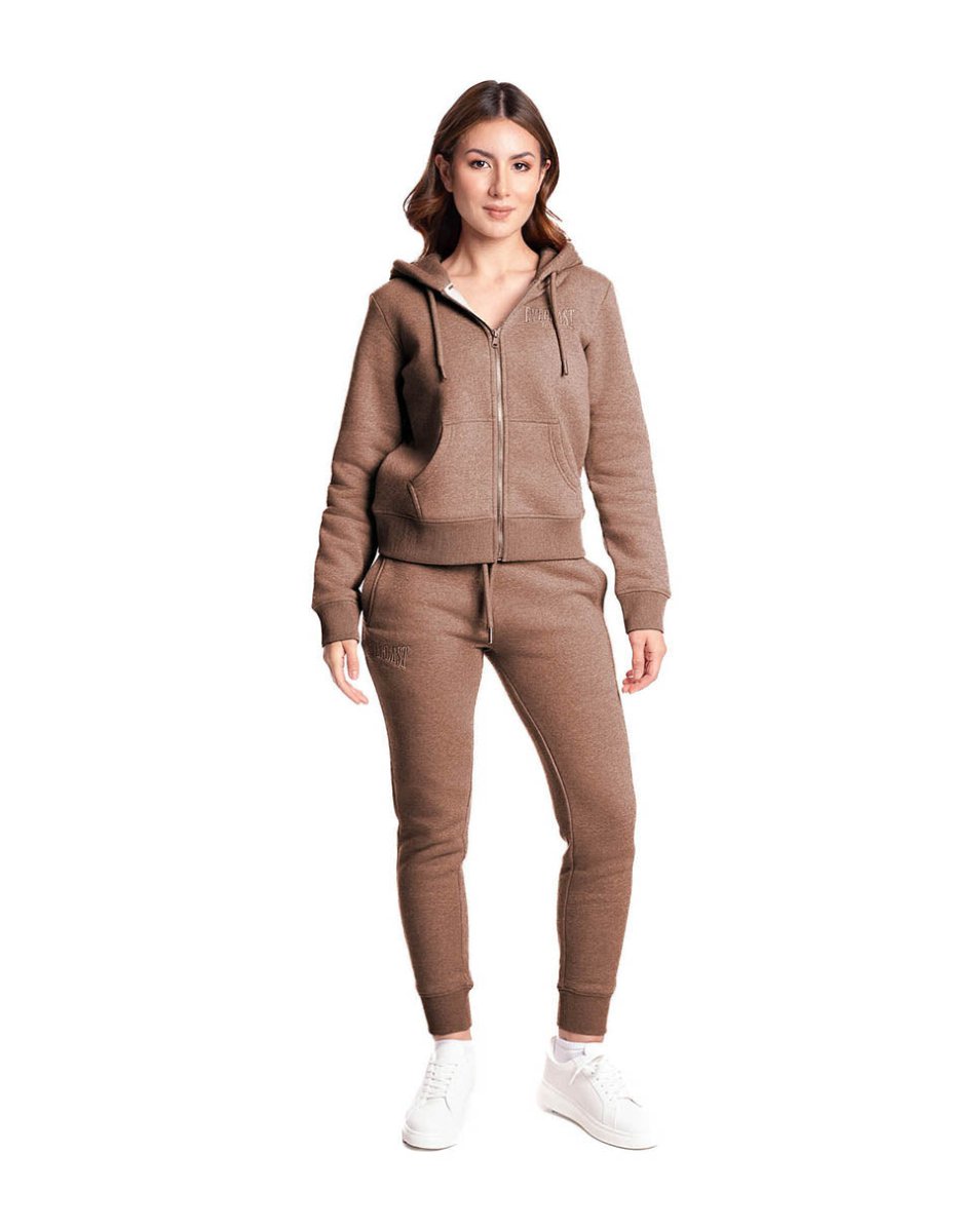 Zip Hoodie Esssentials Winter Coffe - Everlast MéxicoZip Hoodie Esssentials Winter Coffe