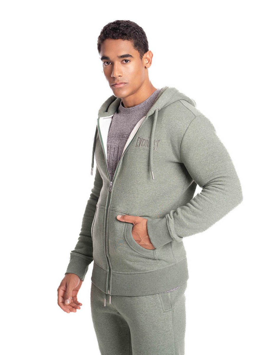 Zip Hoodie Winter Esssentials Jade - Everlast MéxicoZip Hoodie Winter Esssentials Jade
