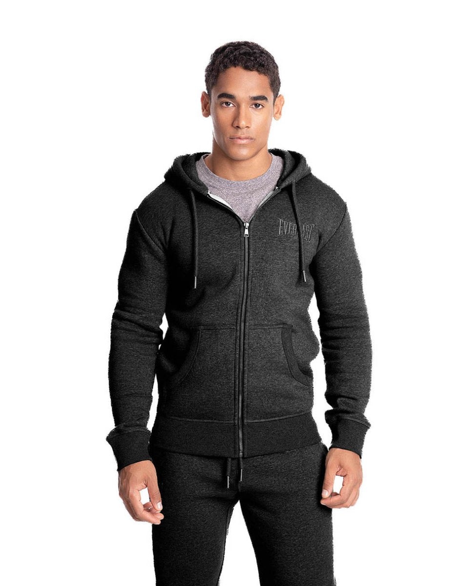 Zip Hoodie Winter Esssentials Raven - Everlast MéxicoZip Hoodie Winter Esssentials Raven