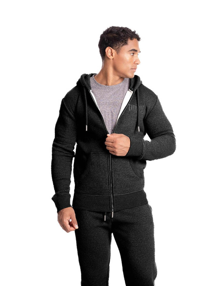 Zip Hoodie Winter Esssentials Raven - Everlast MéxicoZip Hoodie Winter Esssentials Raven