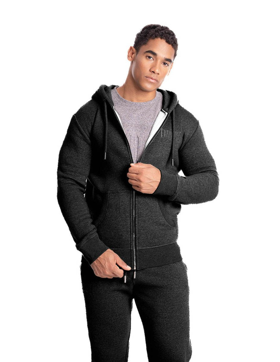 Zip Hoodie Winter Esssentials Raven - Everlast MéxicoZip Hoodie Winter Esssentials Raven
