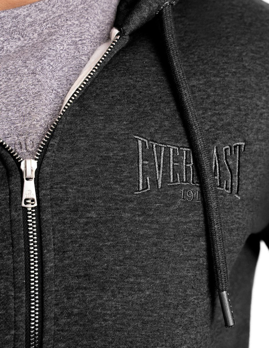 Zip Hoodie Winter Esssentials Raven - Everlast MéxicoZip Hoodie Winter Esssentials Raven