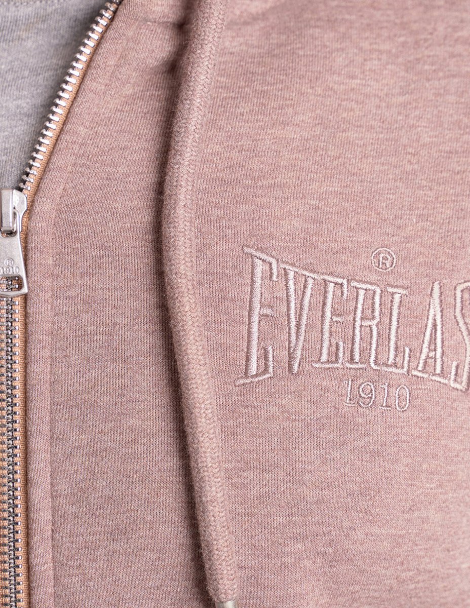Zip Hoodie Winter Esssentials Taupe - Everlast MéxicoZip Hoodie Winter Esssentials Taupe